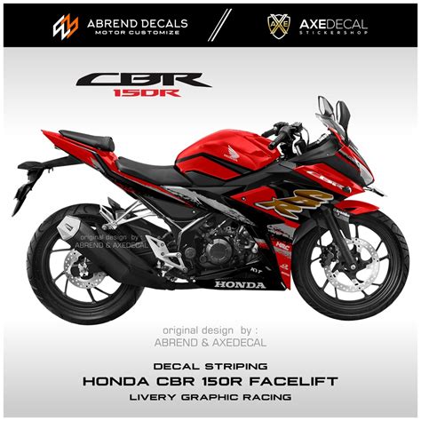 Striping CBR 150R FACELIFT GRAPHIC CUSTOM HONDA CBR K45 G K45 N DESIGN