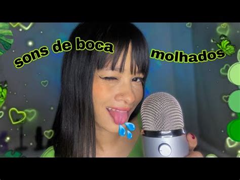 ASMR PARA PESSOAS QUE GOSTAM MUITO DE SONS DE BOCA Arrepios Garantidos