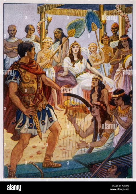 Cleopatra and mark antony hi-res stock photography and images - Alamy