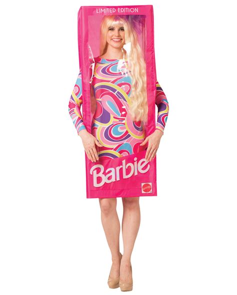 Barbie 3D Packaging Adult Costume | ubicaciondepersonas.cdmx.gob.mx