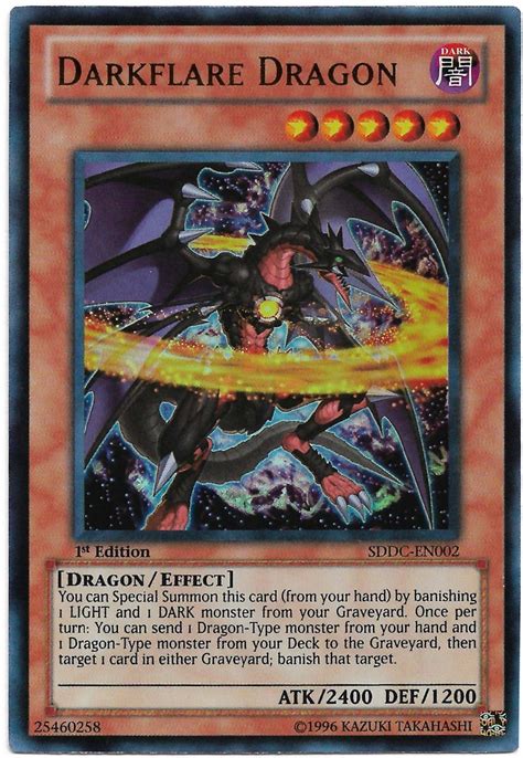 Yu-Gi-Oh! Card Review: Darkflare Dragon - Awesome Card Games