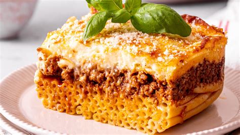 The Pasta Type You Need For Traditional Greek Pastitsio