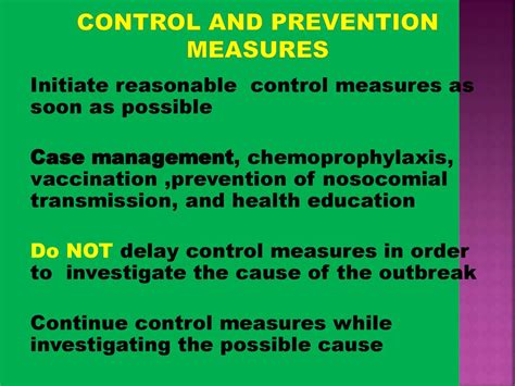 Epidemiology Bsph 122 Outbreak Investigation And Response Ppt Download