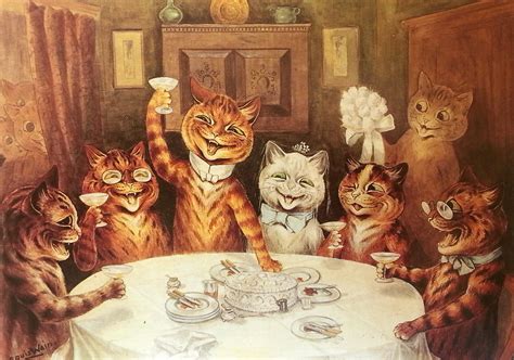 Художник Луис Уильям Уэйн (1860-1939) шизофрения и котэ: jeruhmj ...