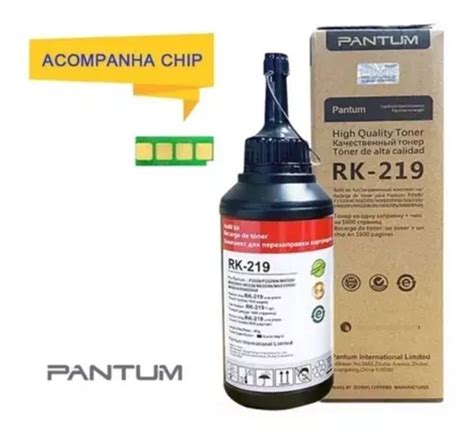 Recarga F Cil Do Toner Pantum Pd Refil Rk Off