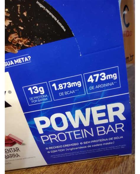 Power Protein Bar Caixa 12 Unidades 41g Cada