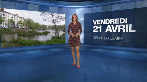 Gennifer Demey Météo M6 le 21 04 2023 Les Caps de TomA