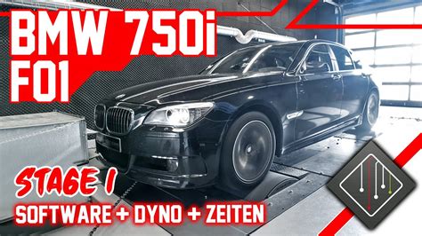 BMW 750i F01 Stage 1 Software Dyno 100 200 Km H ECU Tune