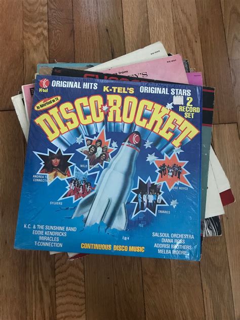 K Tel S Disco Rocket Original Hits Record Set Vinyl Etsy