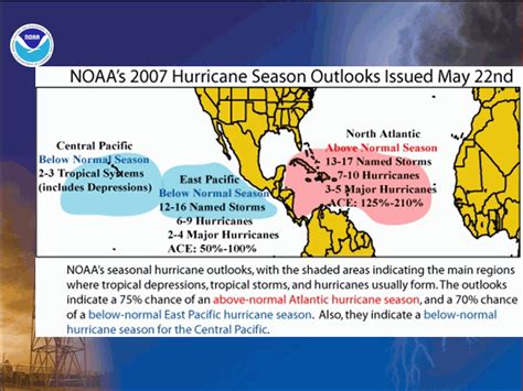 NOAA: 2007 Atlantic Hurricane Season Outlook - Nevis Island News and Notes