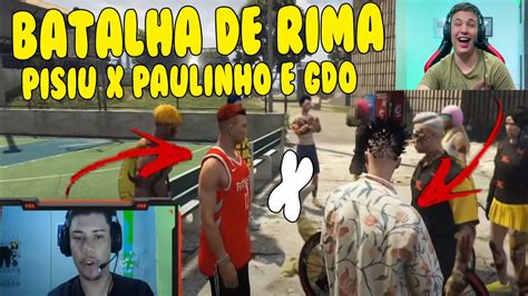 Psiu Zoando Paulinho O Loko E Batalha De Rima Com A Gang Do Ovo Gta