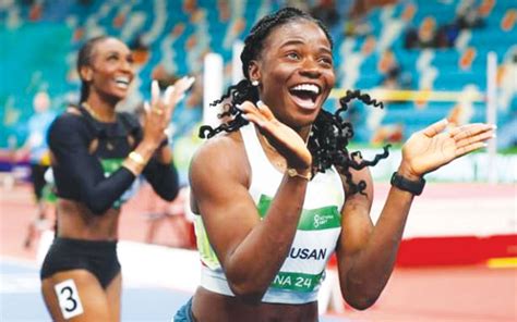 Video Tobi Amusan Becomes Fastest Woman In The World P M News