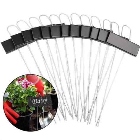 Étiquettes de Plantes Marqueurs Étiquettes Plante 12 Pcs Étiquette