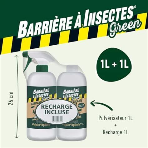 Barriere A Insectes Green Insectes Rampants Volants Acariens Actif D