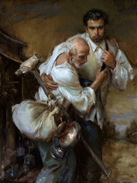 Daniel F Gerhartz Least Of These Oil On Linen 48 X 36 In