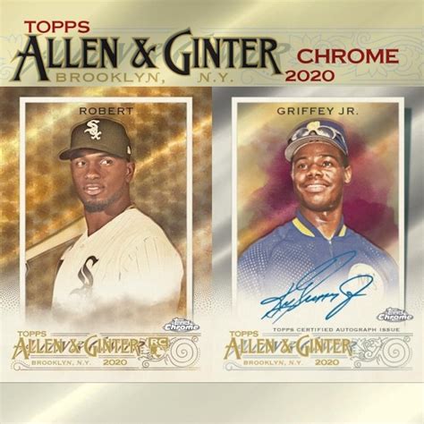 2020 Topps Allen Ginter Chrome Baseball Checklist Set Info Buy Boxes