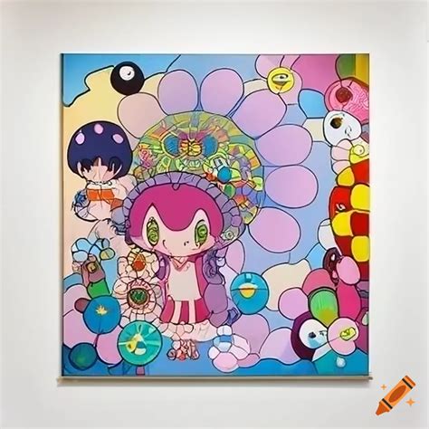 Artwork Titled On Exmoor By Takashi Murakami And Chiho Aoshima On Craiyon