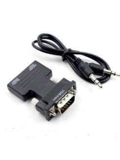 Переходник-конвертер HDMI HD на VGA с поддержкой звука - купить с ...