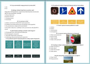 Ruch Drogowy Karta Pracy Sprawdzian