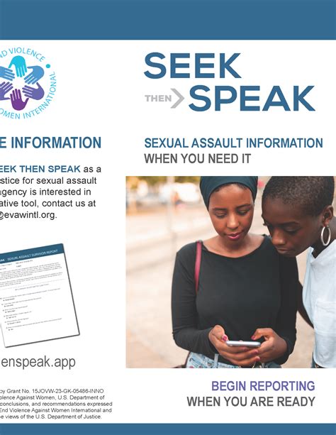 Seek Then Speak Resources Evawi