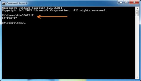 How To Display Or Set The Date And Time Using Command Prompt In Windows