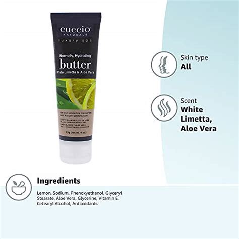 Cuccio Naturale Butter Blends Ultra Moisturizing Renewing Scented Body Cream Deep Hydration