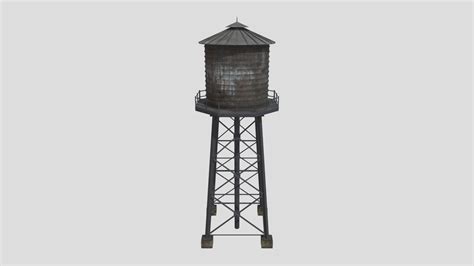 Water Tower Download Free 3d Model By An Anonymous Gothamite