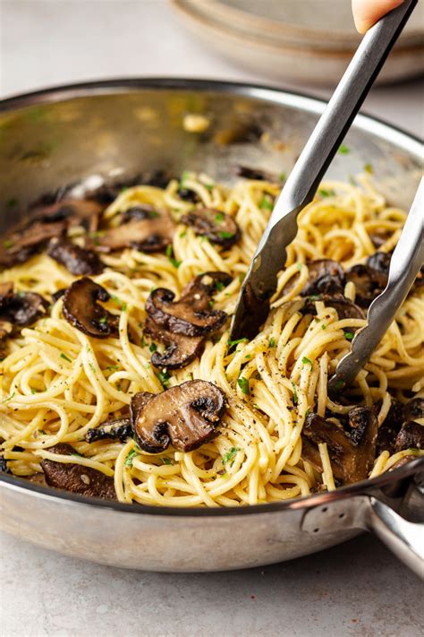 Vegan Miso Mushroom Pasta Lazy Cat Kitchen