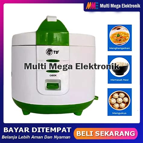mejikom td  liter penanak nasi mejikom rice cooker magic