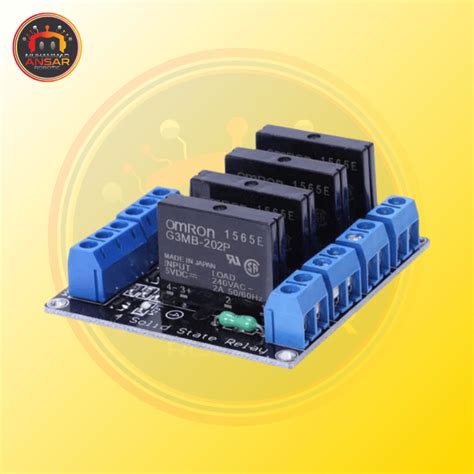 4 Channel 5V Solid State Relay Module MA Robotic