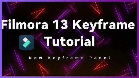 Filmora Keyframe Panel Tutorial Master Video Animation Effects