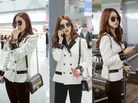 Park Shin Hye Airport Fashion