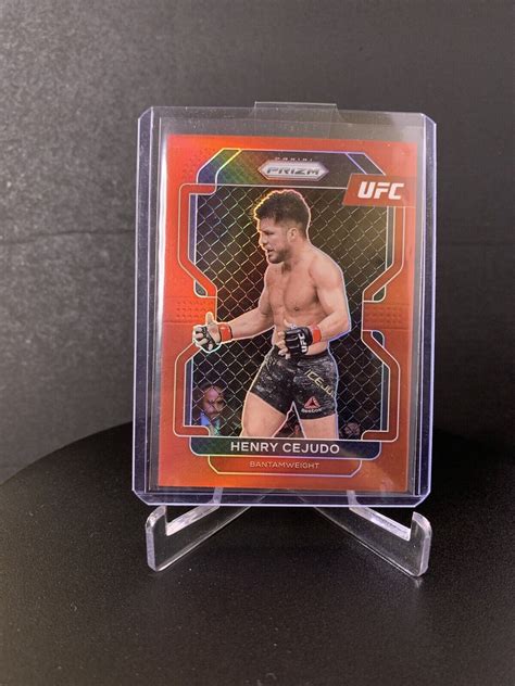 2022 Henry Cejudo Red Prizm 299 EBay