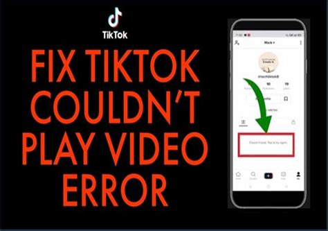 Why My Tiktok Not Working Fix Tiktok Couldnt Play Video