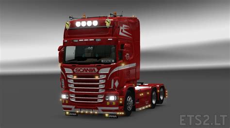 Scania Rjl Skin Pack Ets Mods