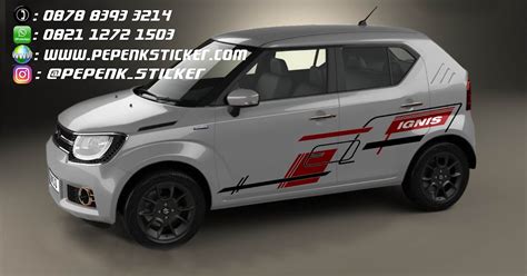 Ide Stiker Mobil Ignis Aneka Stiker Keren