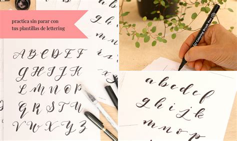 Plantillas Imprimibles Para Practicar Lettering Pdf B