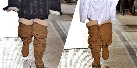 Thigh High Uggs Make Their Debut At Paris Mens Fashion Week New Uggs Paris Mens Fashion Week