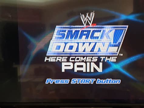 Wwe Smackdown Here Comes The Pain Ps2 Video Gaming Video Games