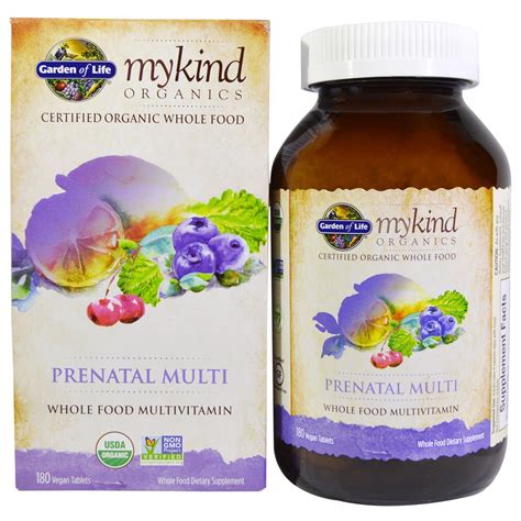 Garden Of Life Mykind Organics Prenatal Multi Whole Food