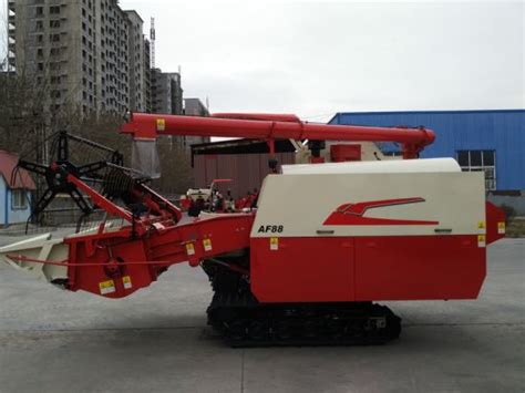 China Lovol Crawler Rice Combine Harvester High Unloading China