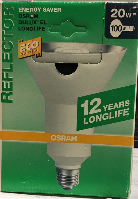 Osram Dulux El Reflector W E Watt Dulux El Reflector