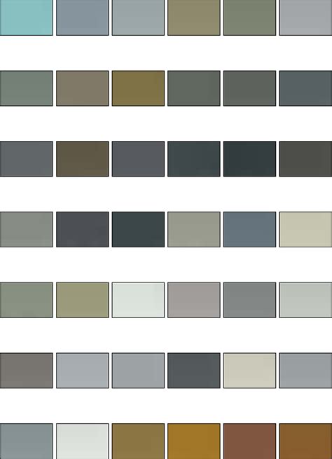 Standard Ral Color Chart Free Download