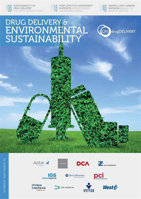 Drug Delivery And Environmental Sustainability Ondrugdelivery Issue 153 Oct Nov 2023 By