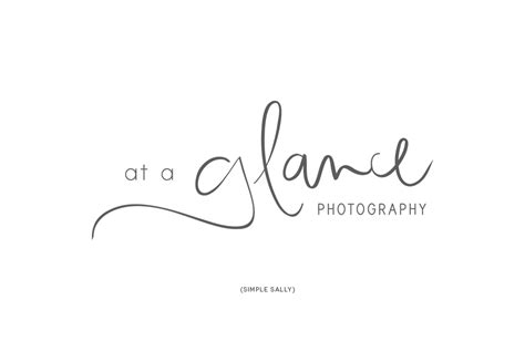 Simple Designs For Photographers And Small Businesses Logos Initials