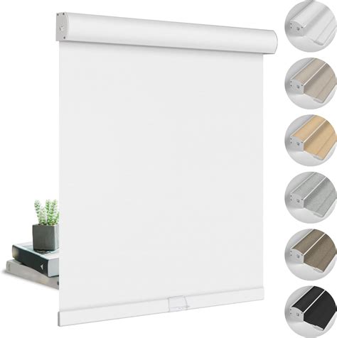 Amazon Berissa Blackout Roller Shades For Windows Cordless Roller