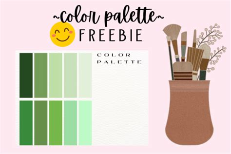 Avocado Green Color Palette Graphic By Reverie Studio · Creative Fabrica