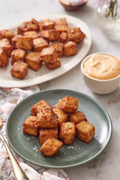 Crispy Air Fryer Tofu Preppy Kitchen