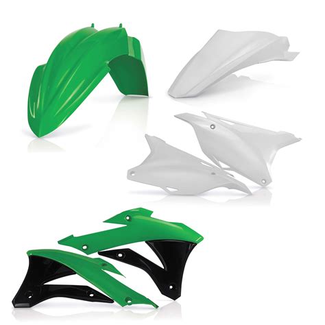 Plastics Kit Acerbis Dirt Bike Kawasaki Kx Replica Kutvek Kit