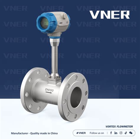 Dn40 Digital Vortex Stainless Steel Vortex Flowmeter With Pressure And Temperature Compensation